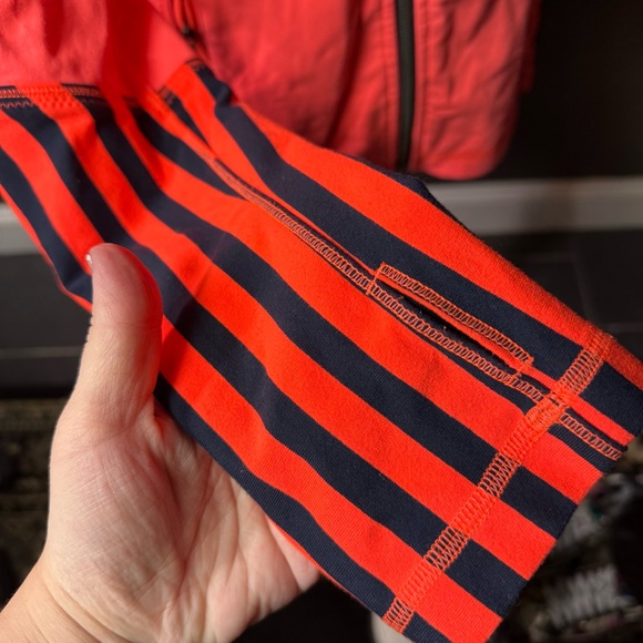 Lululemon Athletica Coral and Navy full zip training jacket - Picture 8 of 9